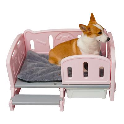 China Doghouse 78.5*48*40cm Soothing Useful Cooling Pet Bed for sale