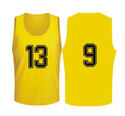 China Shirts & Tops Shirts & Factory Direct Sale Custom Soccer Jersey Tops Training Vest Cheap Football Training Vest Team Vest Mesh Football Training Bibs for sale