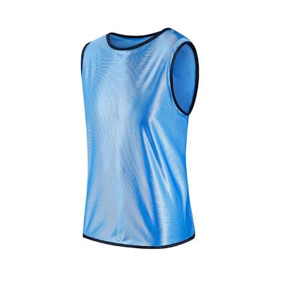 China New Team Vest Adults Sleeveless Crew Neck Soccer Football Sports Jerseys Breathable Crew Neck Shirts For Men Women Basketball Grouping Training Bib for sale