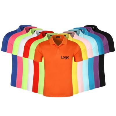 China Quick-Drying 100% Custom High Quality Custom Logo Polo Shirt Anti-Wrinkle Mens Plain Wholesale Polyester Anti-Wrinkle Polo Shirt Golf Polo Shirt for sale