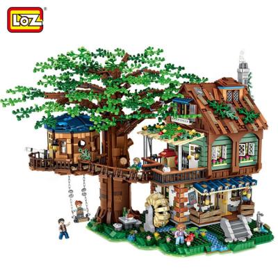 China Building Toy High Quality New Tree House Mini Building Toys Product On Diy Educational Block For Children for sale