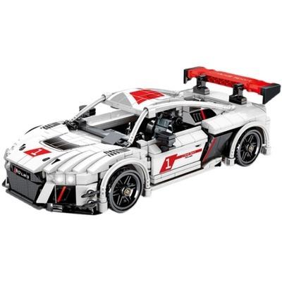 China Building Toy SY8301 Techinic A8 Sports Car Race Pull Back Vehicle Assembly Famous Car Bricks Legoing Building Gift for sale