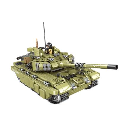 China Toy Hot Sales Amazon World Educational War 2 Building Blocks WW2 Army Series Tank Blocks Military Bricks for sale