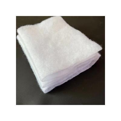 China Anti-deformation recycled solid polyester staple fiber needle-punched cotton felt products for home textile filling for sale