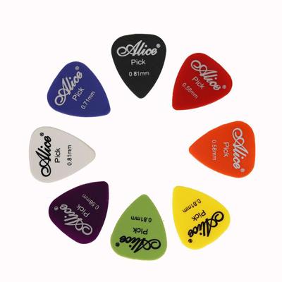 China Lightweight 24/30/40/50pcs Guitar Picks 1 Mediator Musical Instrument Plumillas de guitarra d'Alice Acoustic Electric Bass Plectrum Box Case for sale