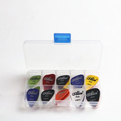 China Wholesale Lightweight Plectrum 0.58 Bass Electric Guitar Pick Acoustic Music Picks 0.71 0.81 0.96 1.20 1.50mm Thickness Guitar Accessories for sale