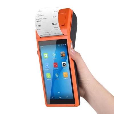 China Stores Barway Android POS Barcode Scanner Mobile Device Nfc 3G Handheld Terminal With Touch Screen for sale