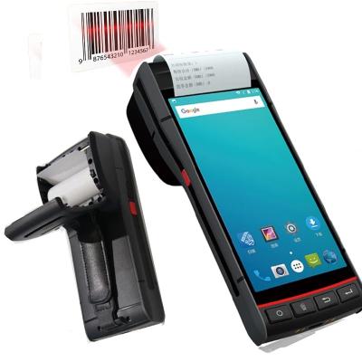 China Barway S60 1D2D PDA Android Touch Handheld Mobile Tags Printingwith Built-in Thermal Printer IOS Android PDA 5600mAh Fast Charging: 1.5H (Optional) for sale