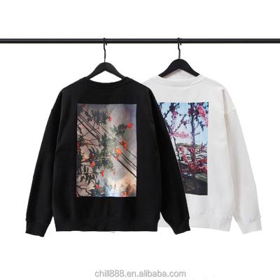 China Big Large Viable Unisex No Hooded Sportswear Fleece Sweatshirt Plus Christmas Basics Fear Of God Sweaters Size Mens Sweatshirts for sale