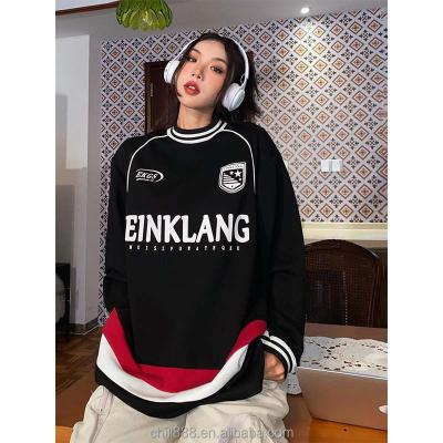 China Shirts & Full Cotton Plus Size Crewneck Sweatshirts Mens Womens Football Soccer Wear Uniform Tank Top Uniforms Long Sleeves Casual Football Shirts for sale