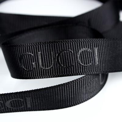 China Factory wholesale printing high tenacity double face ribbon free sample polyester grosgrain ribbons for sale