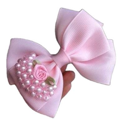 China Recyled Make Custom Bows For Girls Mini Hair Lingerie Garment High Quality Gift Ribbon Bows For Decoration for sale