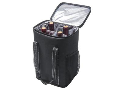 China Premium quality Ice Insulated oxford wine bottle cooler bag for four wines for sale