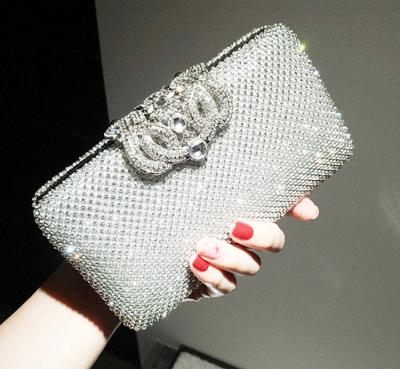 China New bride's wedding bag diamond lady versatile banquet clutch evening dress bags for sale