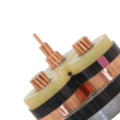 China Underground High Temperature Resistant 1/2/3/4/5 Core Polyethylene Insulated Indoor, Tunnel Power Cable for sale