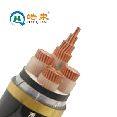 China Underground low smoke zero halogen ac power cable 1-5core xlpe electric power cable for sale