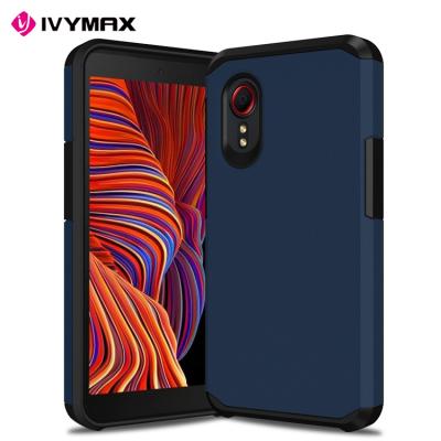 China Dual Layer Hybrid Shockproof Anti-dust TPU Protective Rugged Bumper Case For Samsung Galaxy X Cover 5 for sale