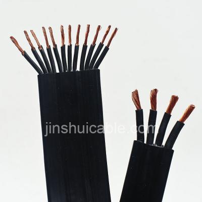 China Mining Submersible Cable / Pump Cable / 4 Core Rubber Flat Cable for sale