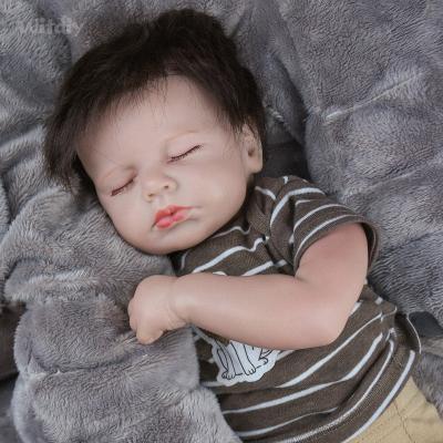 China DIY TOY Witdiy Hand Painted /Loulou 18.9 Inch/48cm/realistic reborn dolls/realistic handsome boy for sale