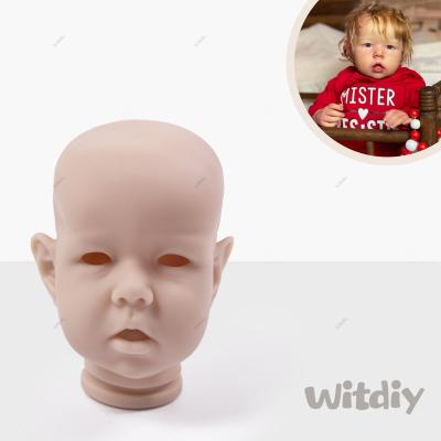 China DIY TOY Witdiy Liam 21.65 Inch Reborn Baby - Unpainted Realistic Reborn Doll Kit White Reborn Doll Kit Parts for sale