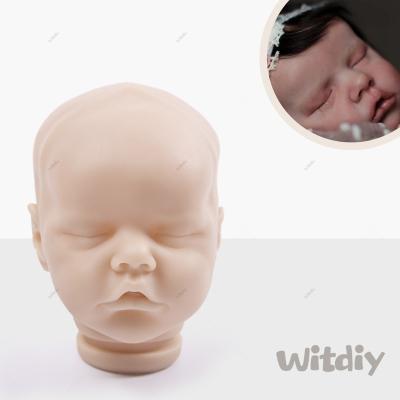 China DIY TOY Witdiy Baby 43CM Reborn Twin-B - Realistic Unpainted Doll Kit Kit White Parts for sale