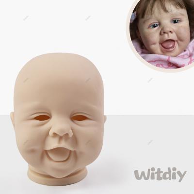 China DIY TOY Reborn Baby Witdiy Tatum 55CM - Unpainted Realistic Reborn Dolls Kit White Reborn Baby Doll Kit Parts for sale