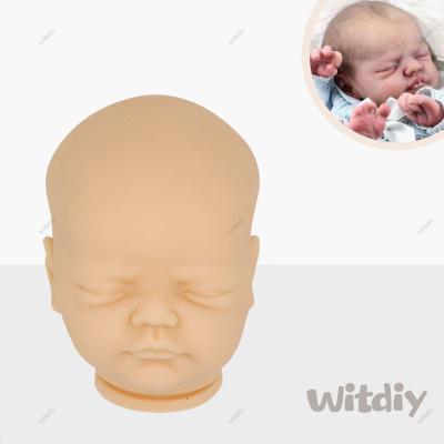 China DIY TOY Witdiy Paulin 17.7 Inch Reborn Baby - Unpainted Realistic Reborn Doll Kit White Reborn Parts Doll Kit for sale