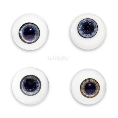 China DIY TOY Witdiy High Quality Doll glass eyes on sale/Handmade/10mm/12mm/14mm/16mm for BJD/OB11 doll use for sale