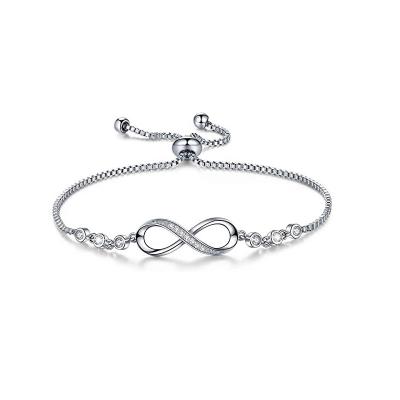 China TRENDY Infinity Bracelets For Women Girls, Birthday Mothers Day Jewelry for sale