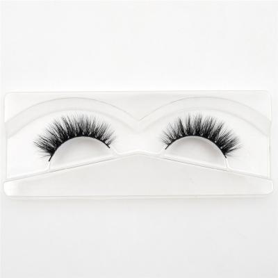 中国 Cilios Fur Handmade Mink Eyelashes 3D Mink Lashes Thick Strip Full Lashes Cruelty Free Mink Lashes 販売のため