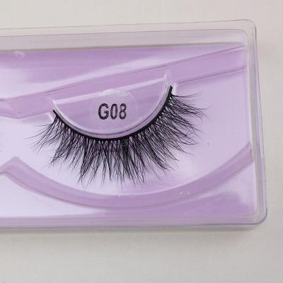 China Cilios 100% fur mink eyelashes lashes bulk 5D 3d wholesaler mink lashes G08 for sale