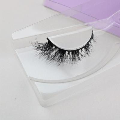 China Cilios fur G13 10mm mink whips wholesale 5D 3d mink whips whole sale mink packaging whispy lashes for sale