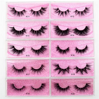 Cina Brand Own Cilios Fur lasheswholesale High Quality Seller Real Mink Lashes 3d Private Label 100% Mink Eyelashes in vendita