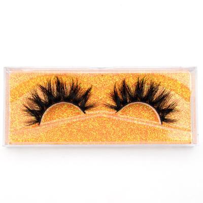 China Cilios fur factory wholesale mink eyelashes 20 mm natural fluffy mink eyelash lasheswholesale for sale