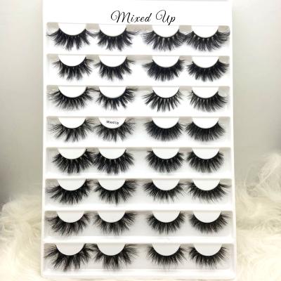 Chine Cilios 16pair fur eyelashes book 3d mink lashes real private label 3d mink eyelashes wholesale seller à vendre