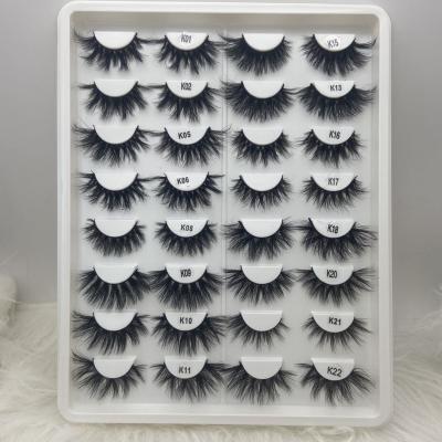 Cina Custom Private Label Cilios Fur Lashes Hot Selling Custom Magnetic Book Packing, 16 Pair Lashes Packing in vendita