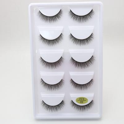 China Wholesale 3d Faux Mink Eyelashes 5D 9D Handmade Silk Mink Lashes for sale