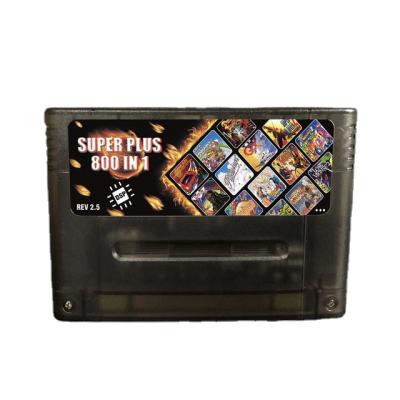 China New Super DSP Chip Game Card 800 in 1 Games Cartridge for SNES Game Console Bit Top Gear 16 3000 Mario Kart 800 in 1 DSP for sale