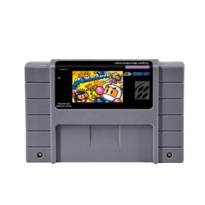 China Super Bomberman 1 2 3 4 5 - For SNES Action Game Cartridge USA Version 16 Bit Snes Video Bit Cartridge 16 Game Card for sale