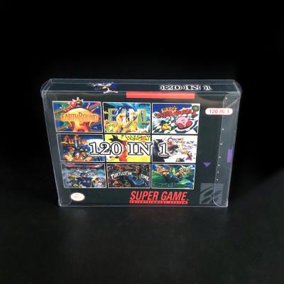 China Super 120 In 1 Game Box Multi Case 120 In 1 For SNES USA Version Video Game Console Super 120 In 1 Box for sale