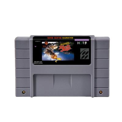 China The Black Bassin Bassin Plug and Play - English USA Version 16 Bit SNES Game Cartridge for sale