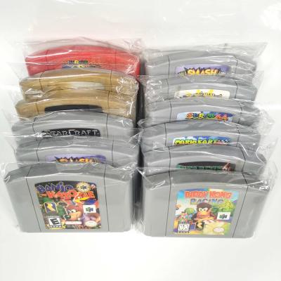 China ABS Donkey Kong 64 For Retro N64 Game Card USA NTSC Version Viedeo 64 Bit N64 Cartridges for sale