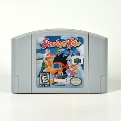 China ABS Snowboard Kids or Snowboard Kids 2 for Game N64 Retro Map USA NTSC Version N64 Video for sale