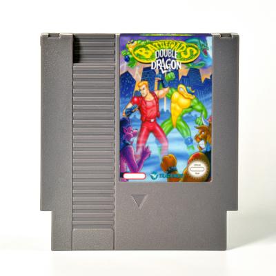 China Good Quality ABS PCB Game Board 72 Pins 8 Bit Game Cartridge For NES Games - Battletoads And Double Dragon for sale