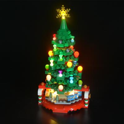 China DIY TOY Christmas LED Light Up Kit For Legos 40338 Christmas Tree - not include legos set for sale