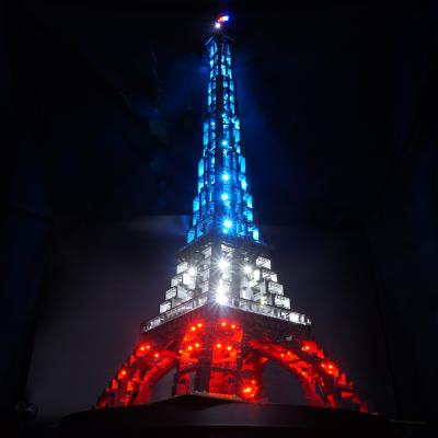 China DIY TOY Kyglaring Led Light Kit (not include bricks set) for legos light up 10181 Eiffel Tower for sale