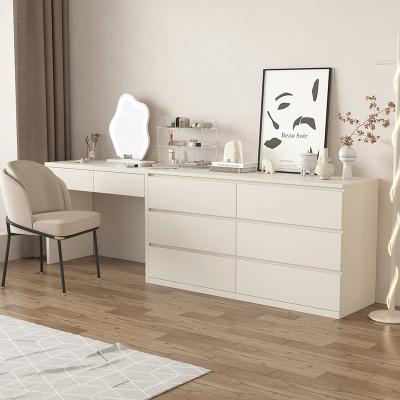 China Adjustable (other) Modern Makeup Vanities Table Dresser Table with Led Light Dressing Table for sale