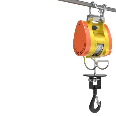 China Hotels Customized King Kong Electric Hoist Small Hanging Type 180kg 220v Electric Wire Rope Hoist For Construction for sale