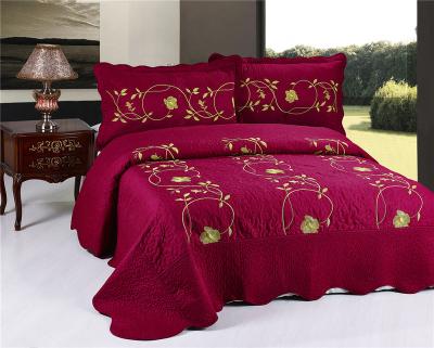 China Soft Touch Bedspread Set Microfiber Factory Direct Bedding Quilting Comforters Made In China Bed Cover For Bedroom Wholesale Comforter Set for sale