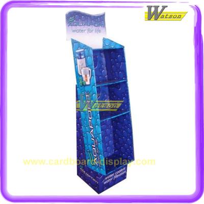 China Corrugated Cardboard Trays / Promotion Display Rack for sale